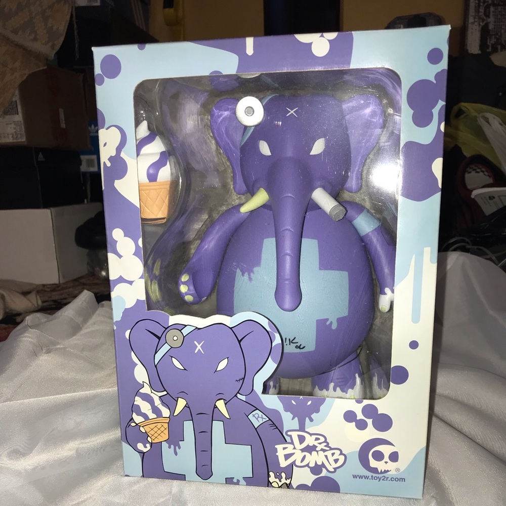 2006 Kid Robot Dr. Bomb Autograph Frank Kozik 10in